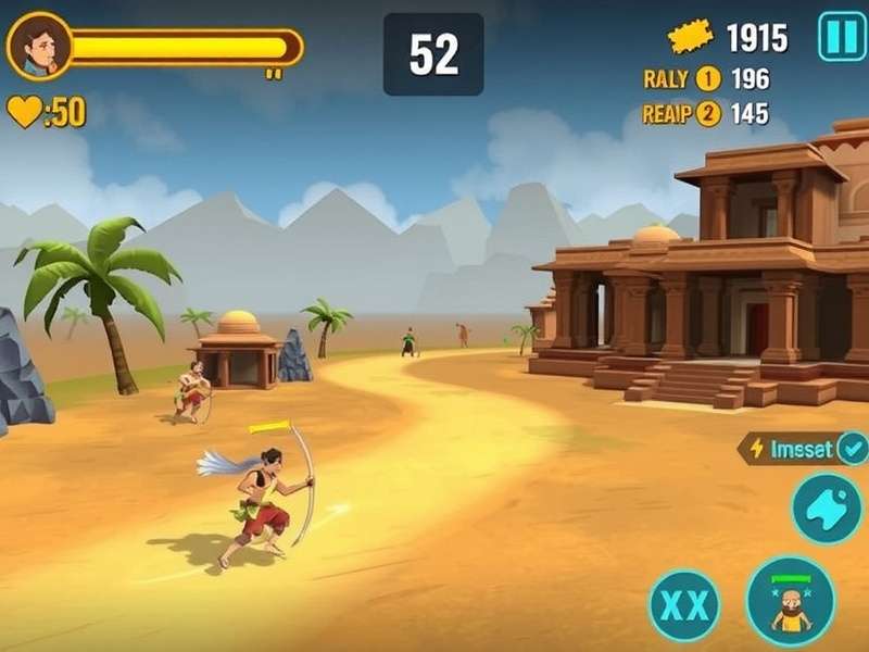 Temple Sprint Indian Odyssey Gameplay Screenshot